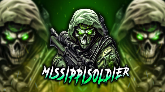 Reaper Soldier 3D Logo