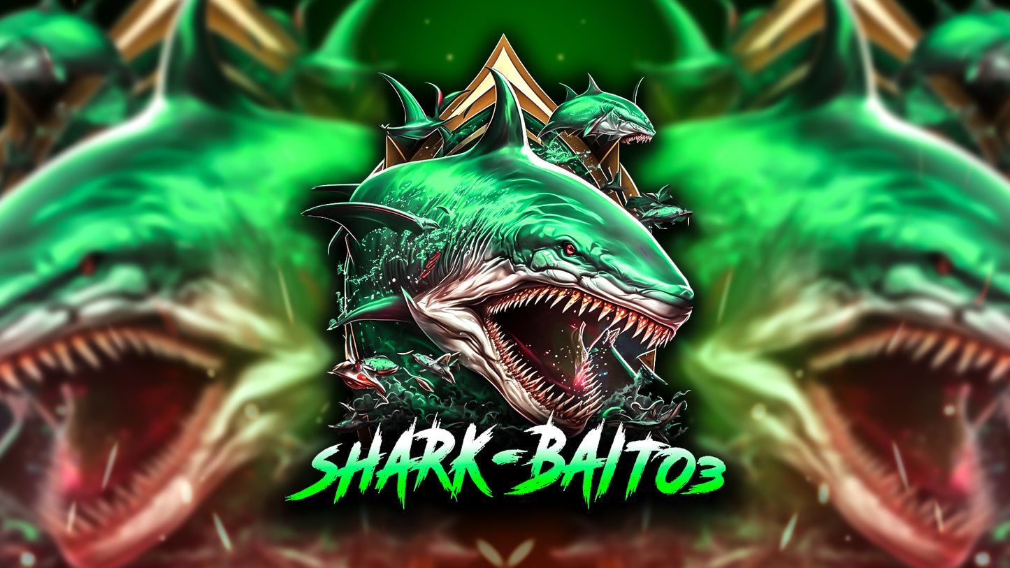 Shark 3D Logo